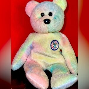 Vintage Beanie Baby B.B. the Bear. No Swing Tags